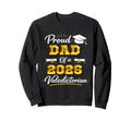 Proud Dad 2026 Valedictorian Sweatshirt - Graphic Print Men Women - T-Shirt, Sweatshirt, Hoodie