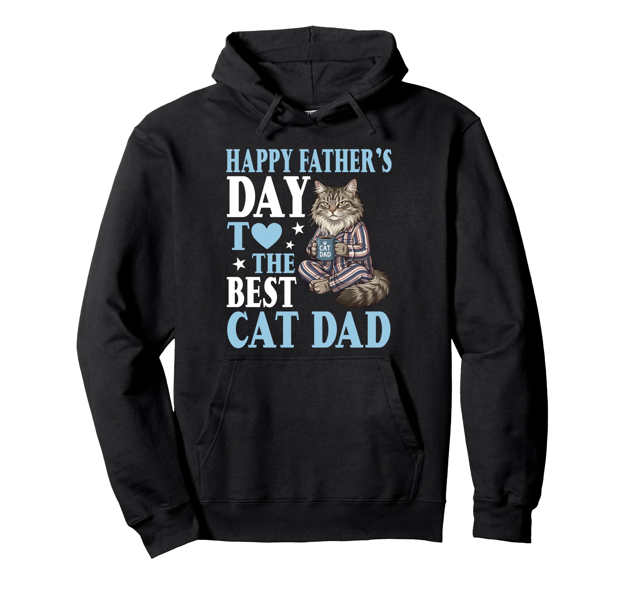 Happy Father Day To Best Norwegian Hoodie - Custom Art Print Men Women - T-Shirt, Sweatshirt, Hoodie