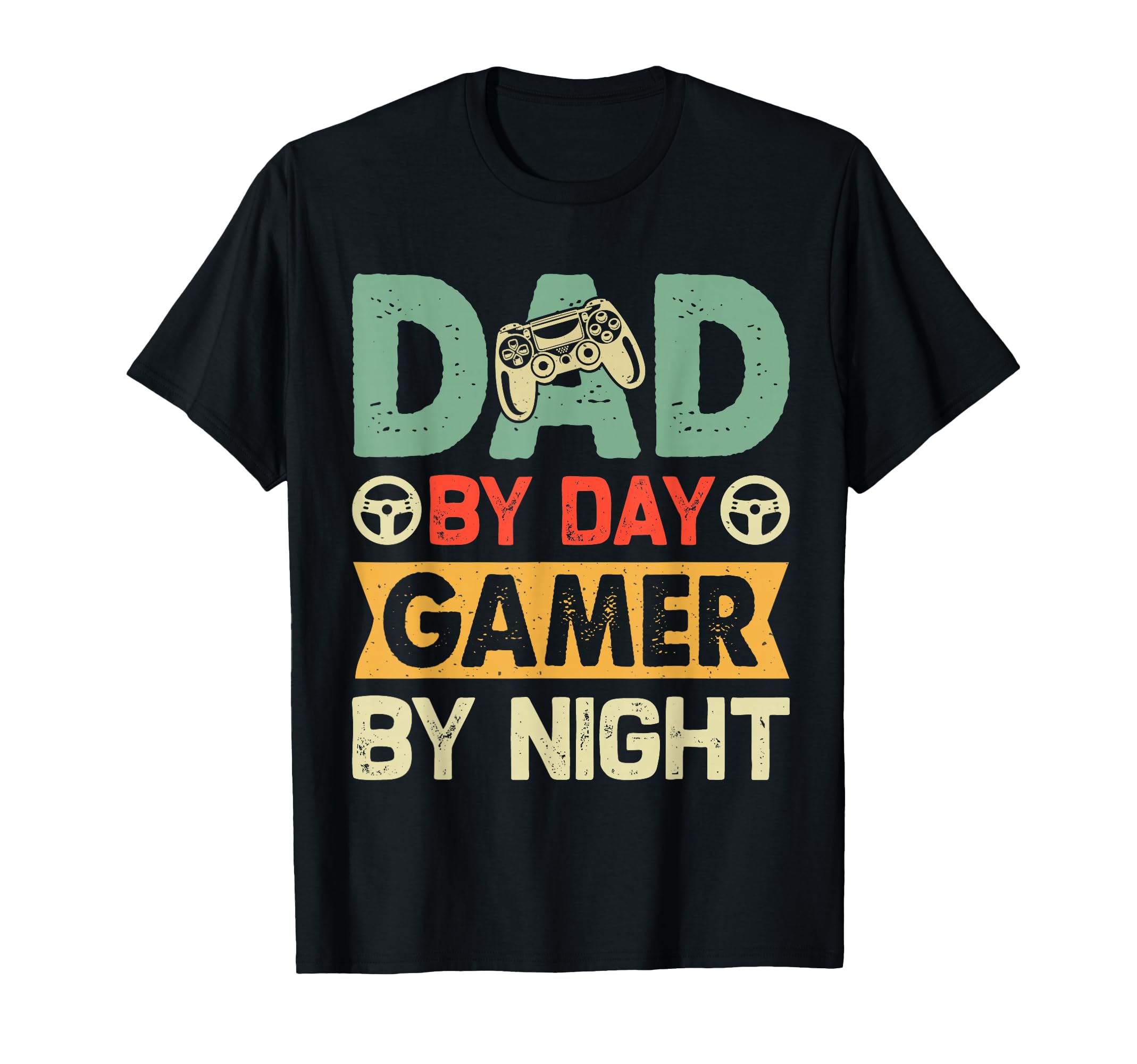 Dad Day Gamer Night Funny Fathers Day T-Shirt - Graphic Print Men Women - T-Shirt, Sweatshirt, Hoodie