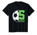 5 Years Being Awesome 5 Year Old Soccer T-Shirt - Streetwear Style Unisex - T-Shirt, Sweatshirt, Hoodie