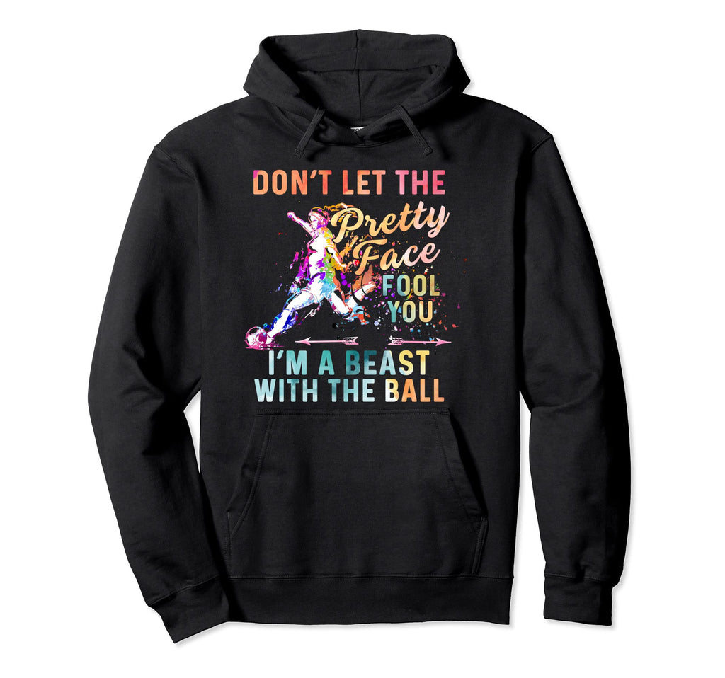 Soccer Player Goalkeeper Kick Sister Hoodie - Trendy Graphic Men Women - T-Shirt, Sweatshirt, Hoodie