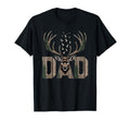 Dad Deer Hunting Camo Father Hunters Buck T-Shirt - Trendy Graphic Unisex - T-Shirt, Sweatshirt, Hoodie