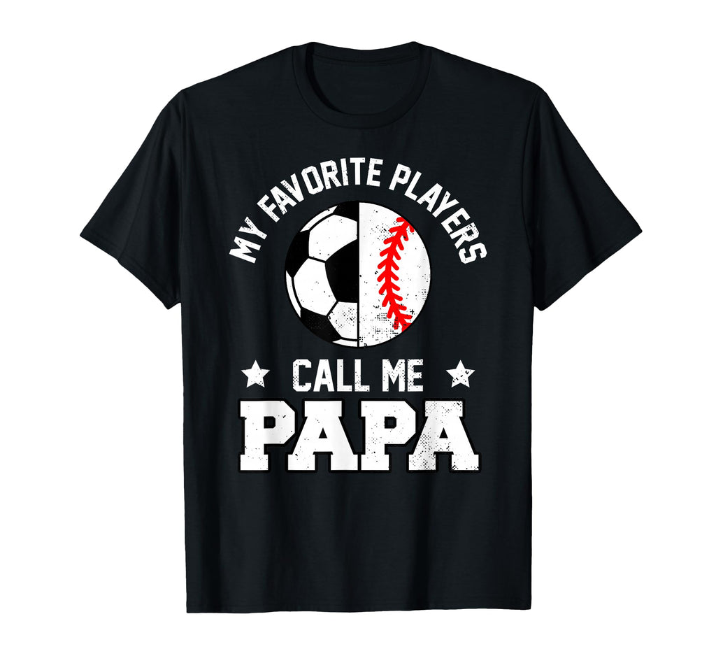 My Favorites Soccer Baseball Players T-Shirt - Trendy Graphic for Adults - T-Shirt, Sweatshirt, Hoodie