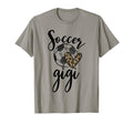 Soccer Gigi Leopard Funny Soccer T-Shirt - Casual Everyday Wear Men Women - T-Shirt, Sweatshirt, Hoodie