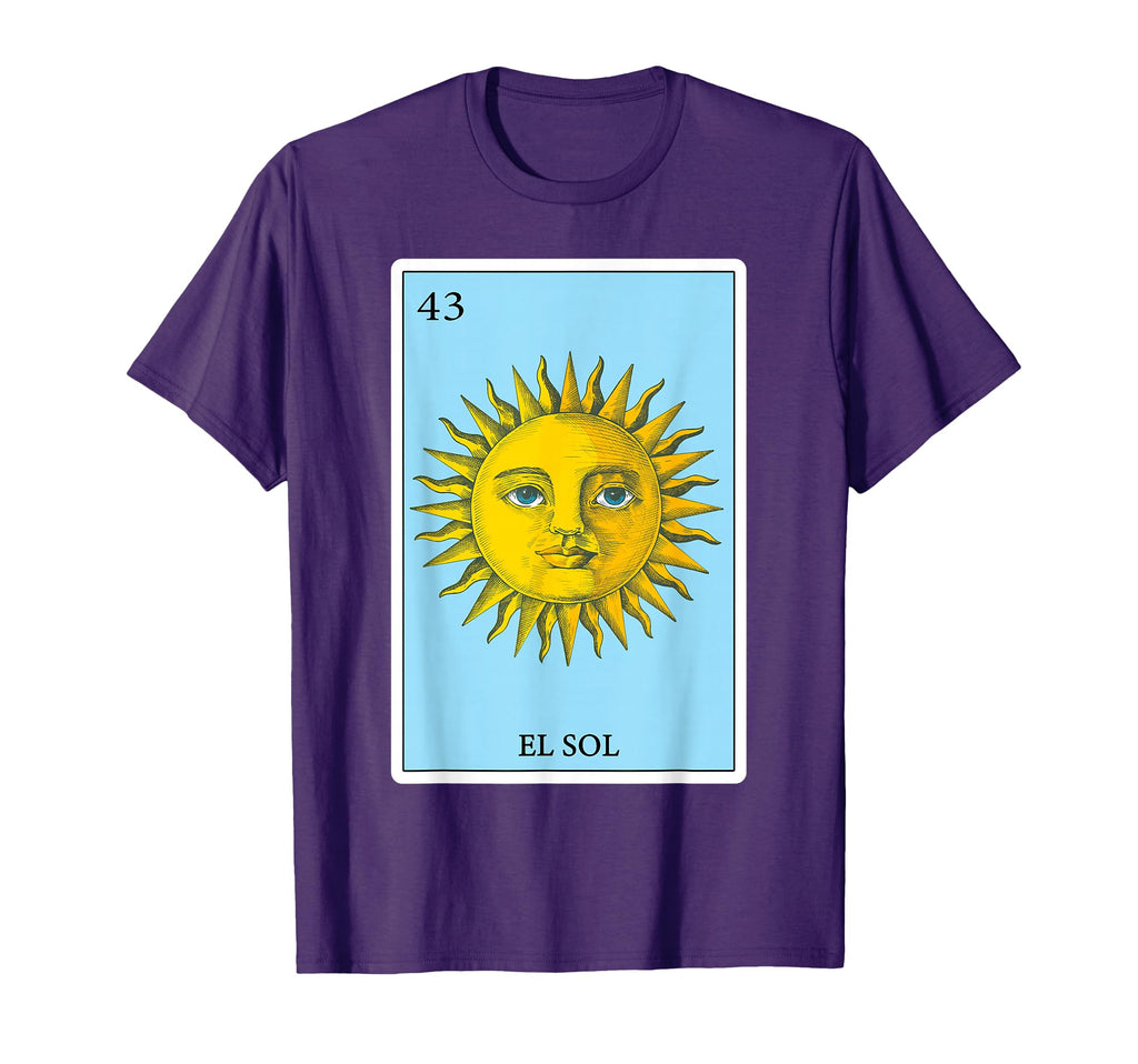 Funny Spanish Mexican Bingo Gifts El Sol T-Shirt - Novelty Apparel Unisex - T-Shirt, Sweatshirt, Hoodie