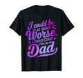 I Could Be So Much Worse I Could Start T-Shirt - Minimalist Print Unisex - T-Shirt, Sweatshirt, Hoodie