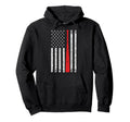 Baseball Us Flag Baseball Lover Dad Hoodie - Trendy Graphic Men Women - T-Shirt, Sweatshirt, Hoodie