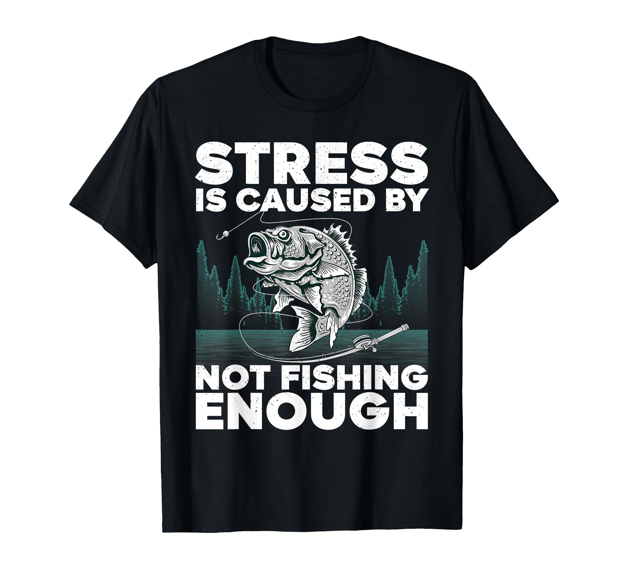 Funny Fishing Bass Fly Fishing Lovers T-Shirt - Aesthetic Graphic Unisex - T-Shirt, Sweatshirt, Hoodie