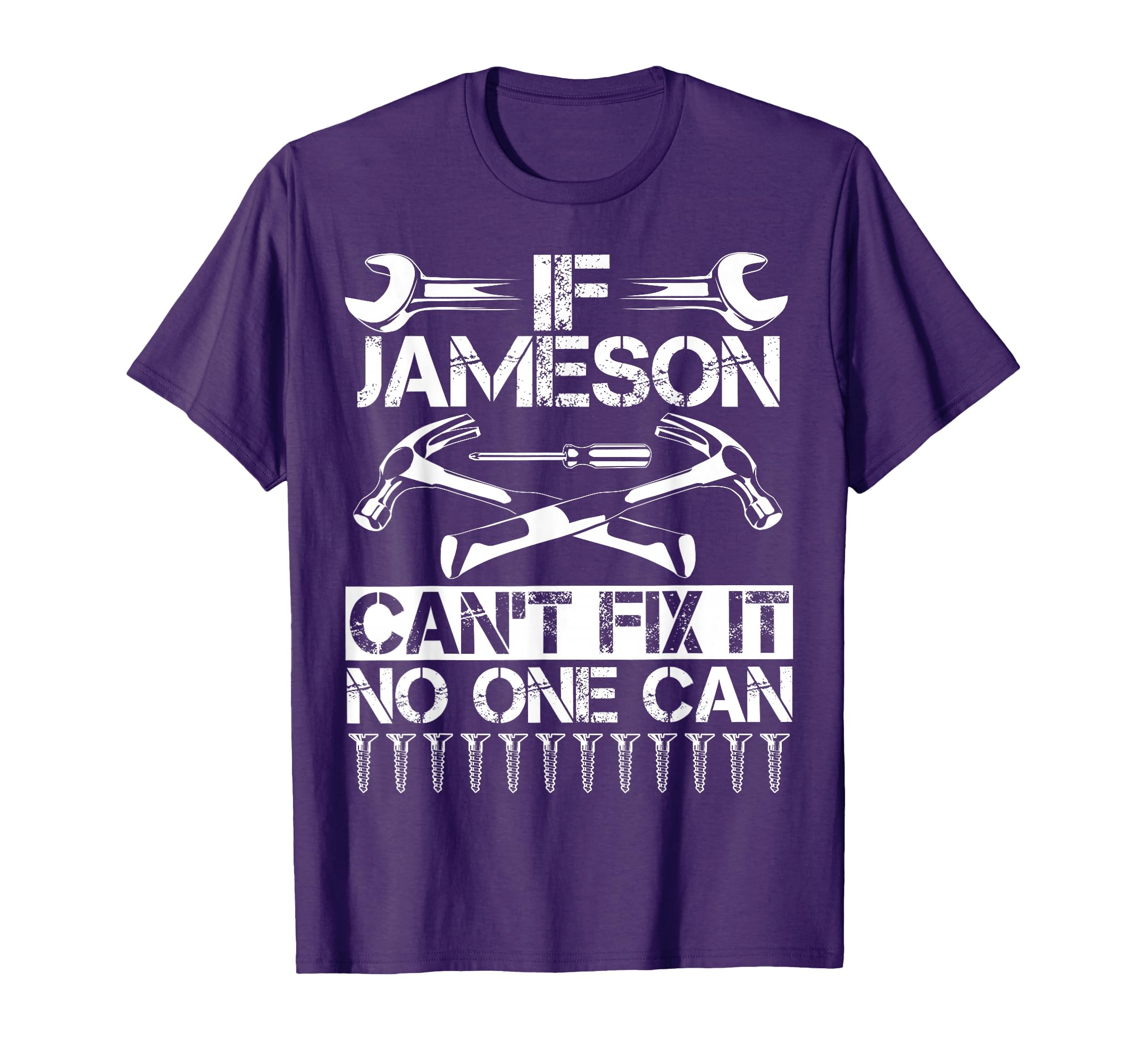 Jameson Fix It Funny Birthday T-Shirt - Graphic Print for Adults - T-Shirt, Sweatshirt, Hoodie