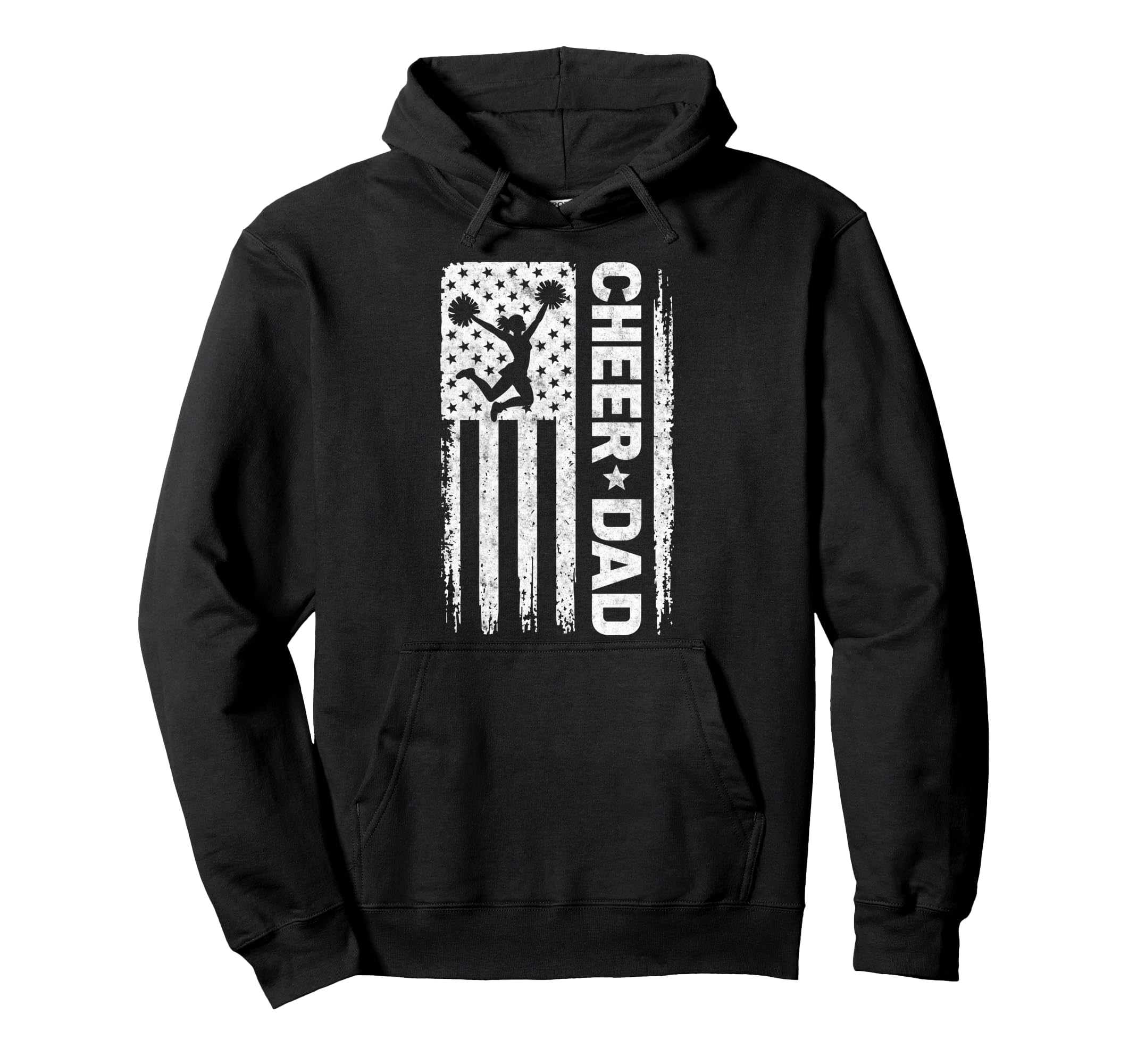 Cheer Dad Cheerleading Team Hoodie - Novelty Apparel for Adults - T-Shirt, Sweatshirt, Hoodie