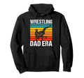 Wrestling Dad Era Game Day Sports Mom Hoodie - Fun Novelty Design Men Women - T-Shirt, Sweatshirt, Hoodie