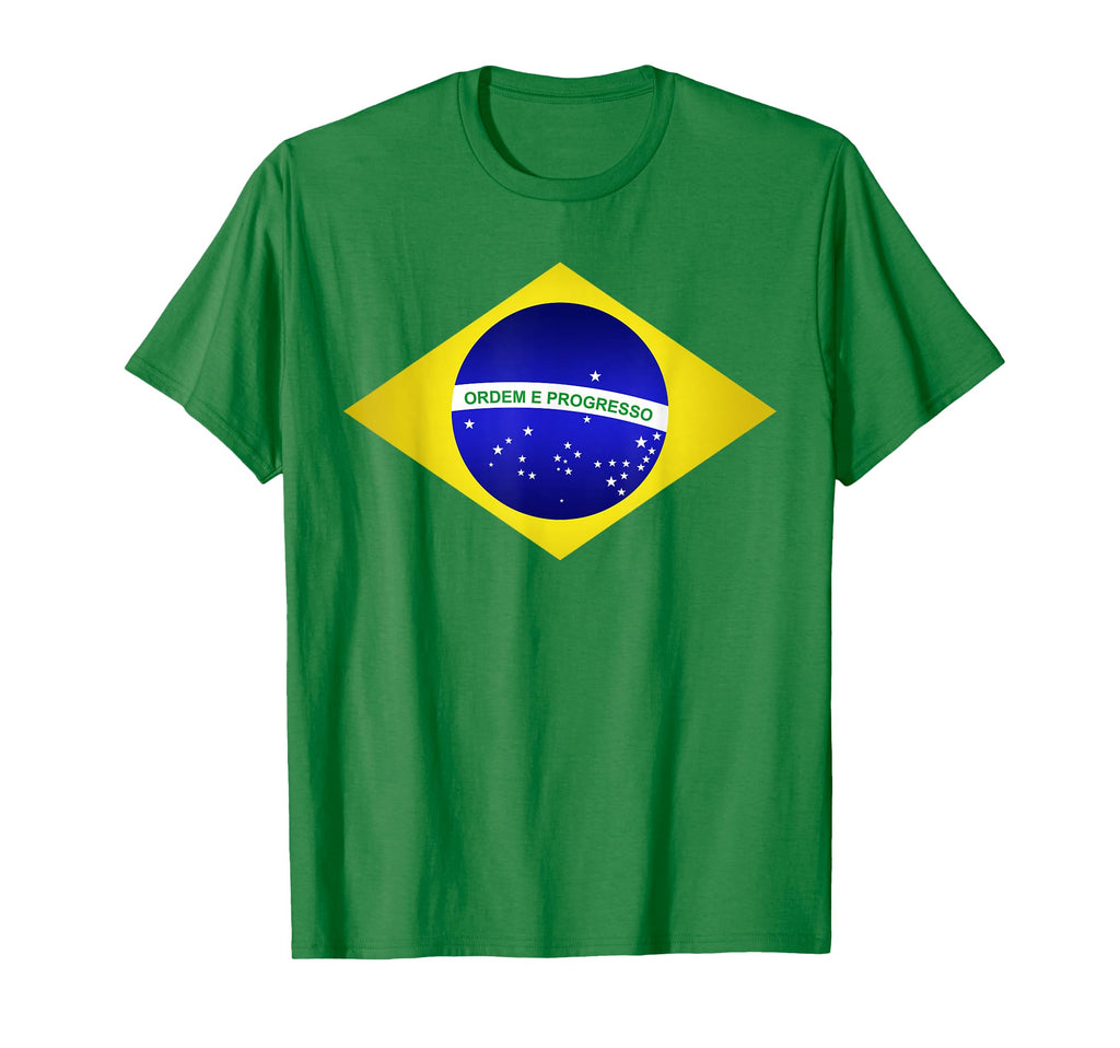 Brazil Brazilian Soccer Football T-Shirt - Custom Art Print for Adults - T-Shirt, Sweatshirt, Hoodie