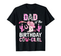Dad Birthday Cow Rodeo Cowgirl Bday T-Shirt - Unique Graphic Men Women - T-Shirt, Sweatshirt, Hoodie