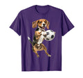 Beagle Soccer T-Shirt - Custom Art Print Unisex - T-Shirt, Sweatshirt, Hoodie