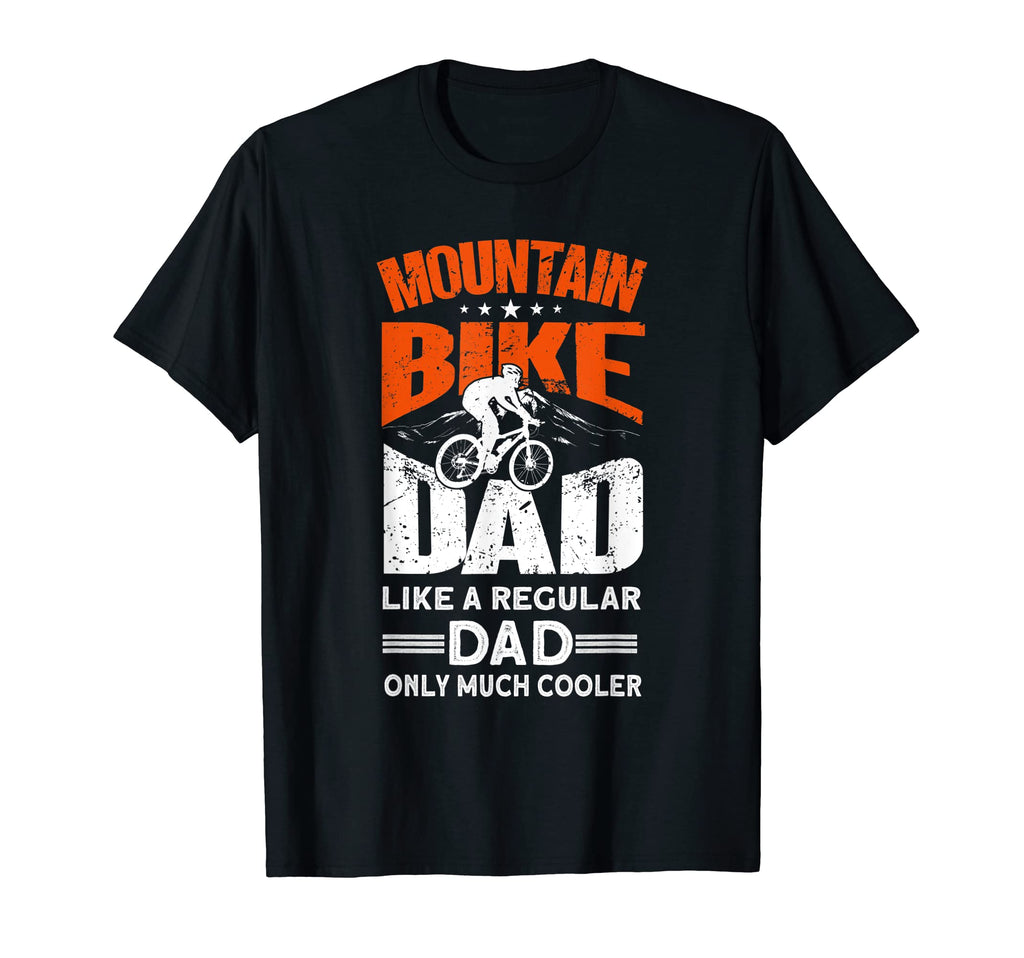 Mens Mountain Bike Dad Cycle T-Shirt - Fun Novelty Design for Adults - T-Shirt, Sweatshirt, Hoodie