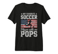 My Favorite Soccer Player Calls Me Pops T-Shirt - Unique Graphic Men Women - T-Shirt, Sweatshirt, Hoodie