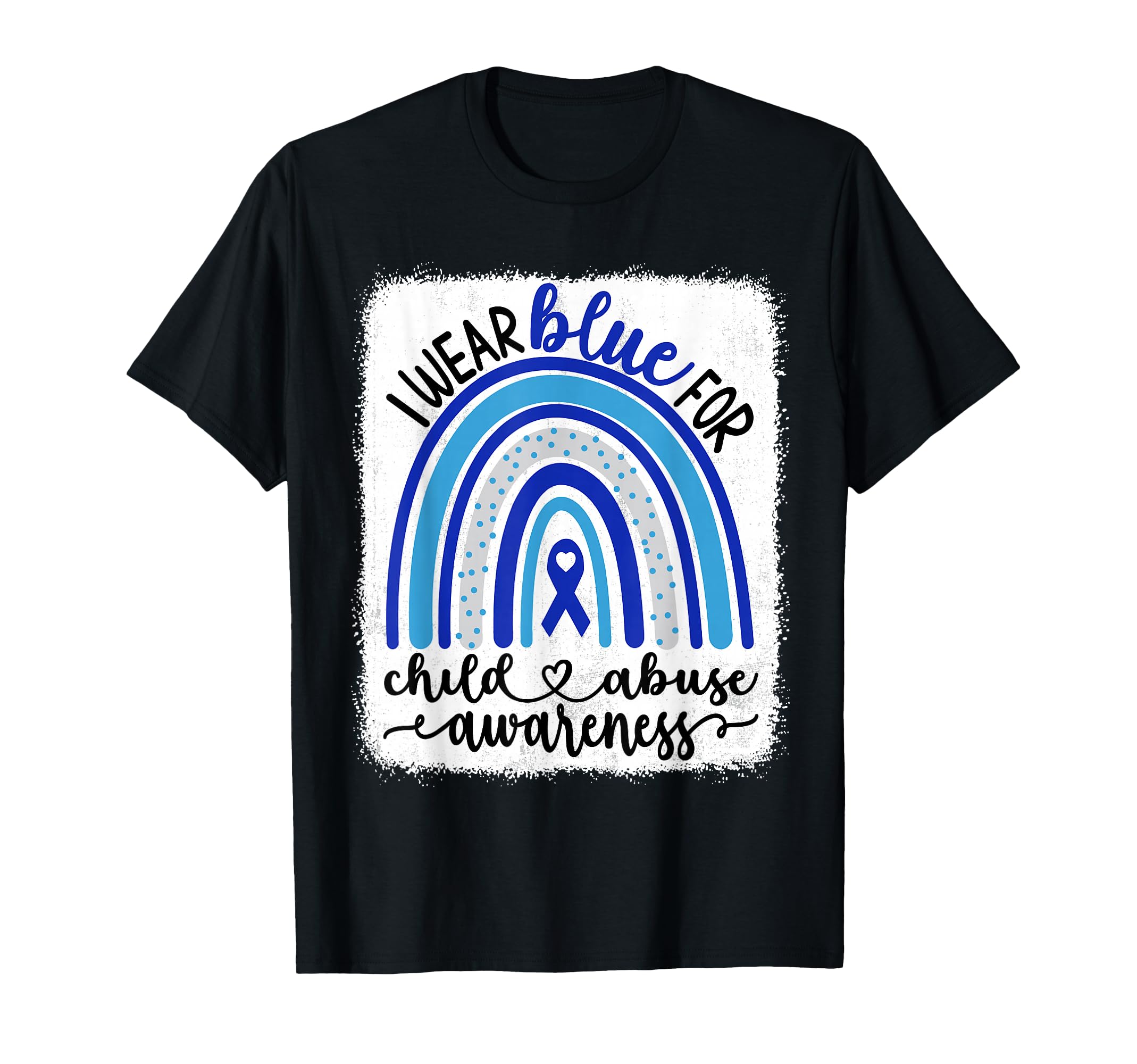 April We Wear Blue Pinwheel Child T-Shirt - Casual Everyday Wear Unisex - T-Shirt, Sweatshirt, Hoodie