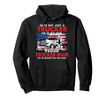 He Is Not Just Trucker He Is My Son Hoodie - Minimalist Print Men Women - T-Shirt, Sweatshirt, Hoodie
