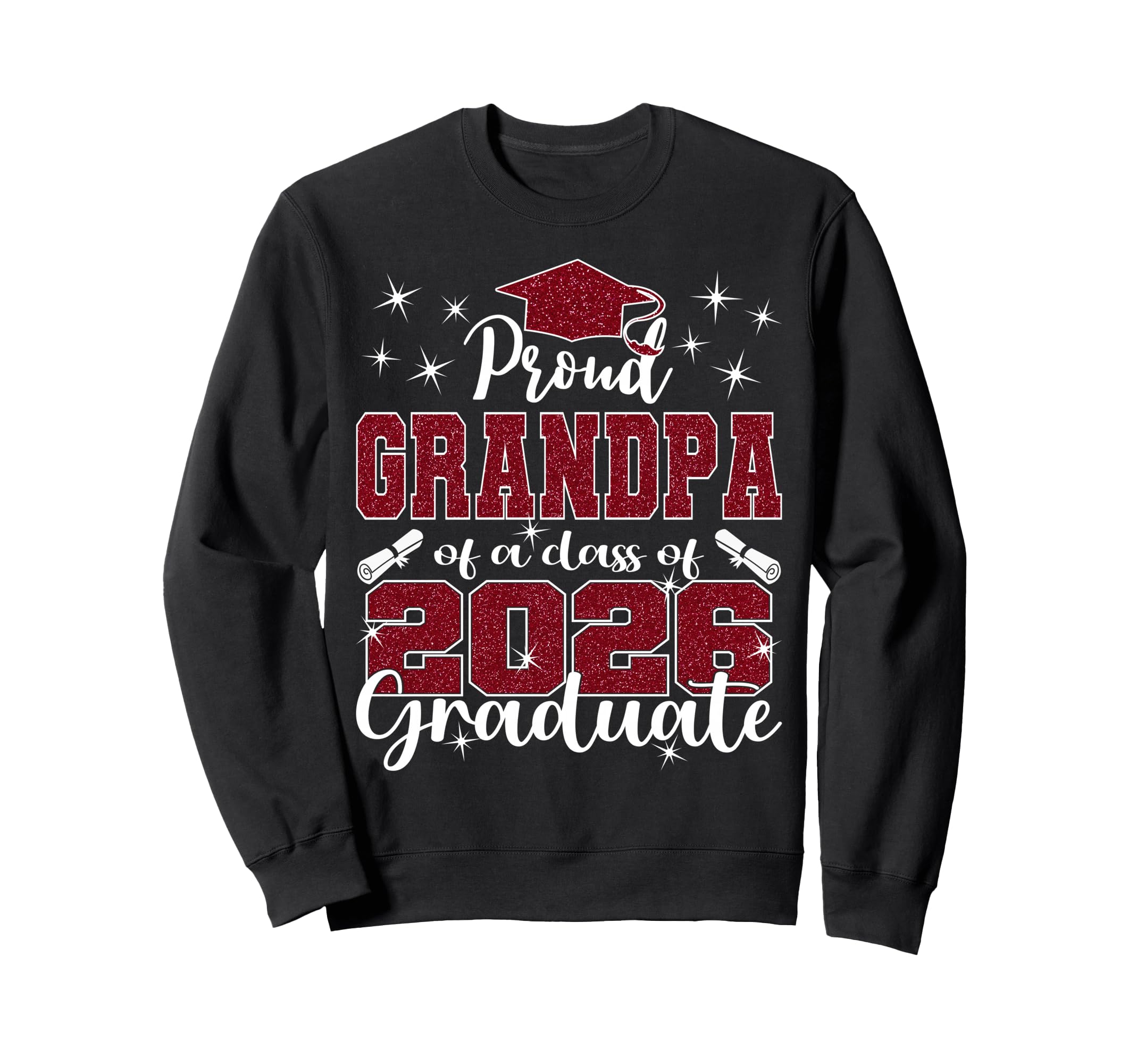 Super Proud Grandpa 2026 Graduate Sweatshirt - Trendy Graphic Men Women - T-Shirt, Sweatshirt, Hoodie