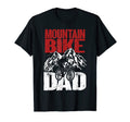 Mens Mountain Bike Dad Cycle Bicycle T-Shirt - Custom Art Print Unisex - T-Shirt, Sweatshirt, Hoodie
