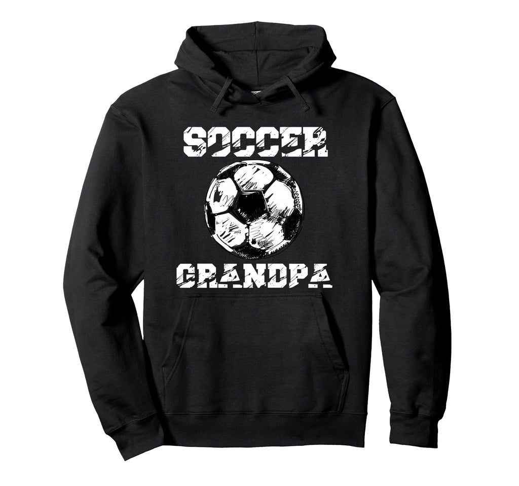 Soccer Grandpa Funny Soccer Player Hoodie - Custom Art Print Men Women - T-Shirt, Sweatshirt, Hoodie