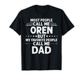 Oren Gift Name Funny Fathers Day T-Shirt - Minimalist Print Men Women - T-Shirt, Sweatshirt, Hoodie