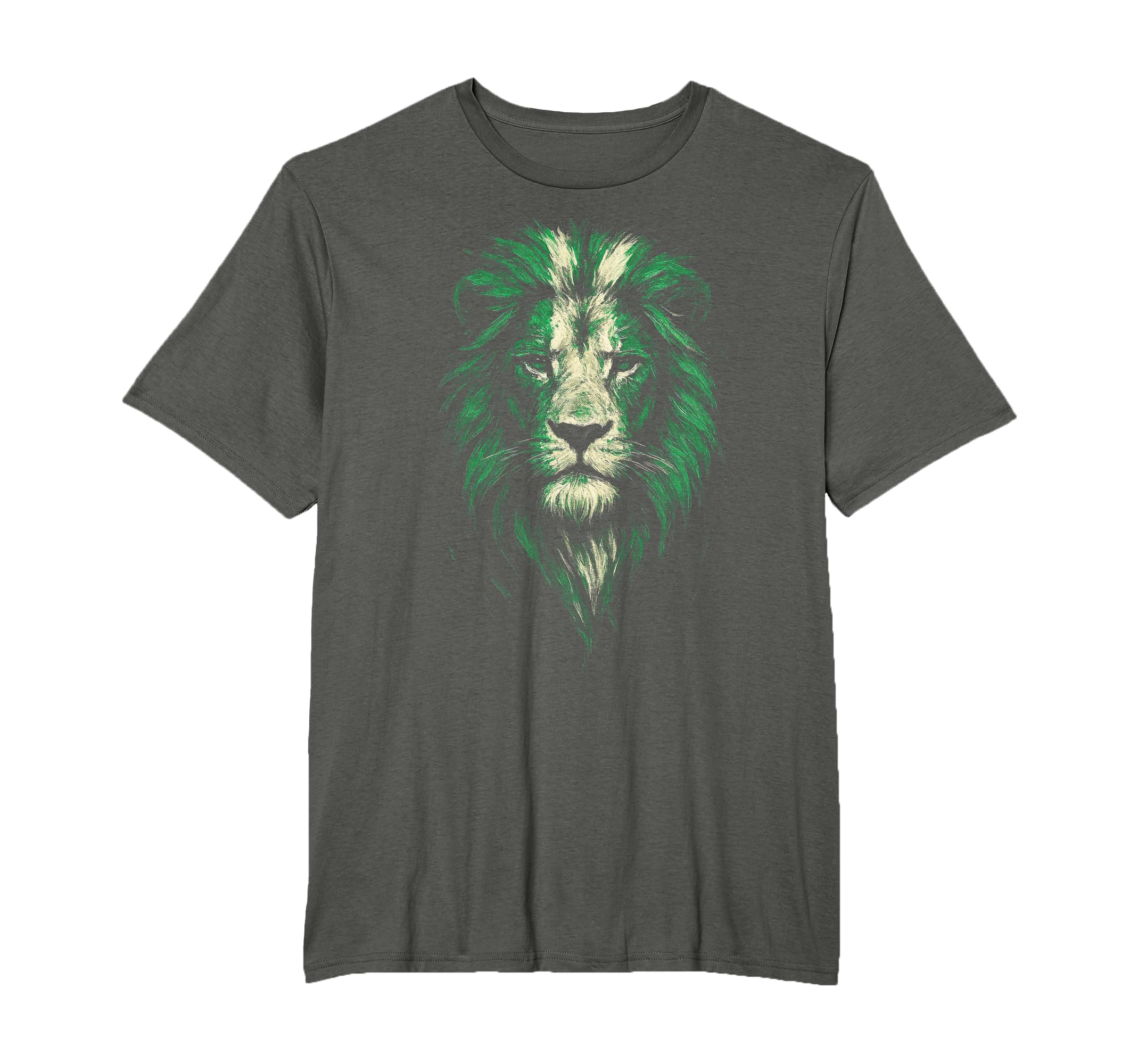 Lion Nigerian Nigeria Nigerian Flag T-Shirt - Trendy Graphic Unisex - T-Shirt, Sweatshirt, Hoodie