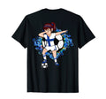 Dabbing Soccer Finland Jersey Floral T-Shirt - Novelty Apparel Men Women - T-Shirt, Sweatshirt, Hoodie