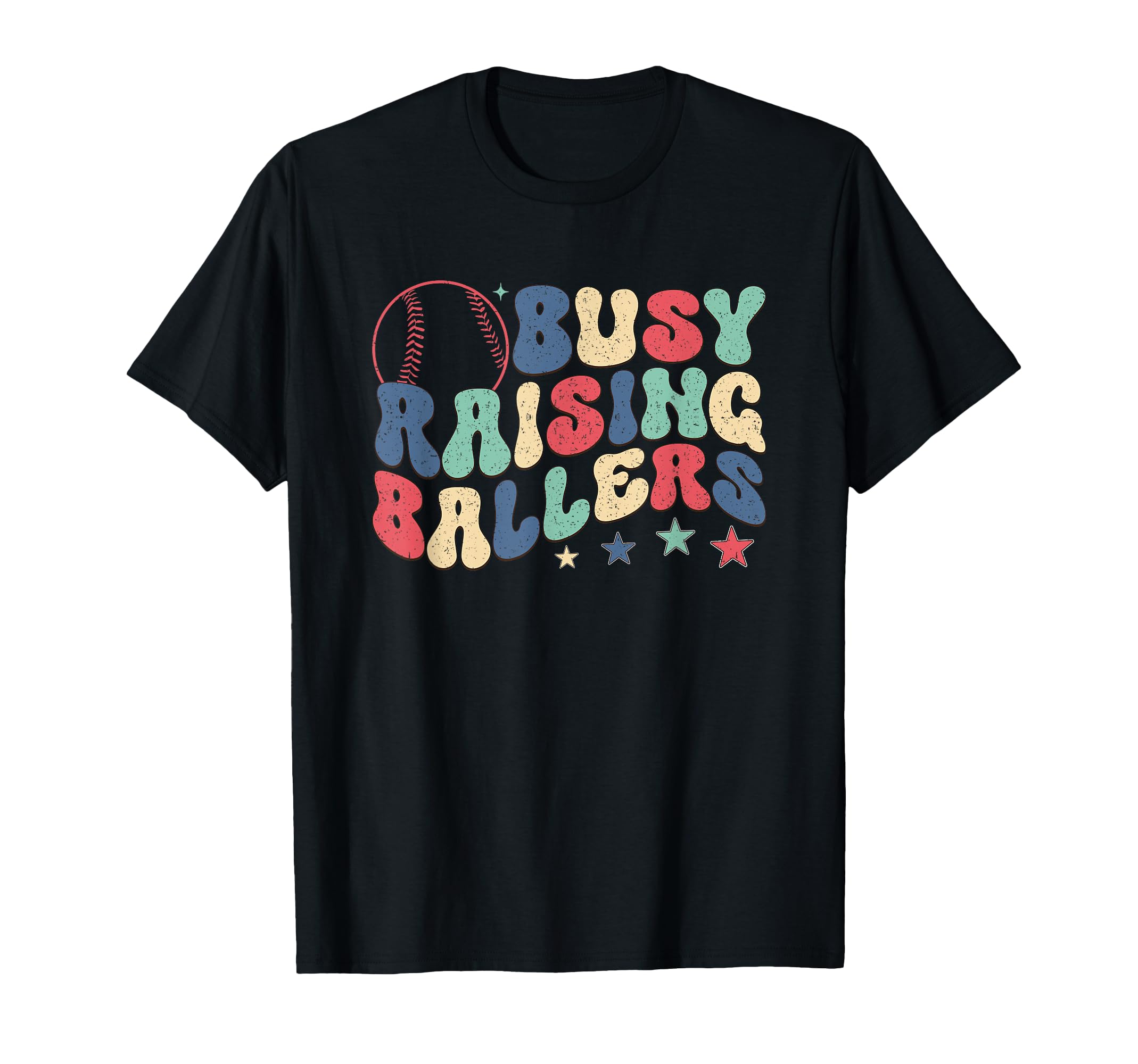 Busy Raising Ballers Fun Sports Parent T-Shirt - Trendy Graphic for Adults - T-Shirt, Sweatshirt, Hoodie