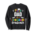 Proud Dad 11Th Grade Graduate Sweatshirt - Minimalist Print for Adults - T-Shirt, Sweatshirt, Hoodie