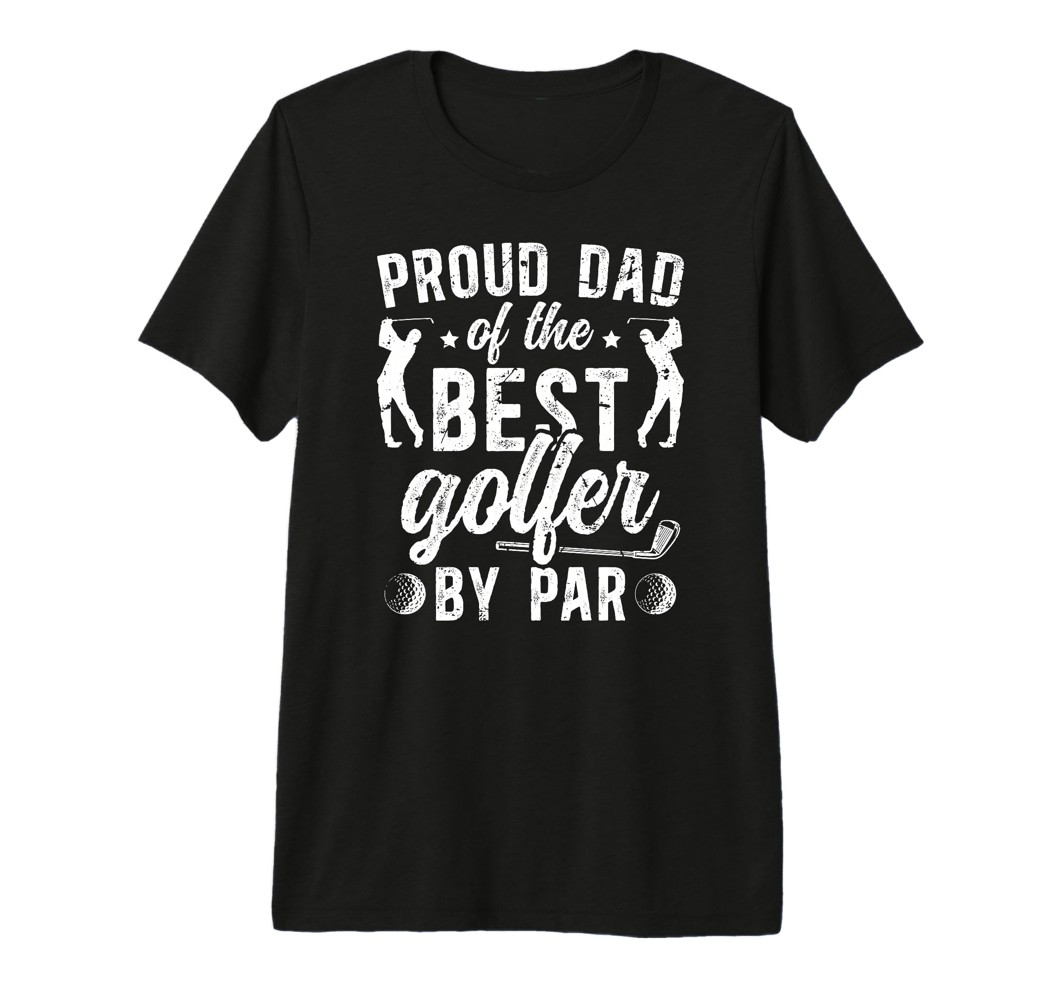 Mens Proud Dad Golf Player Father Golfer T-Shirt - Novelty Apparel Unisex - T-Shirt, Sweatshirt, Hoodie