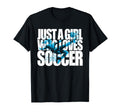 Soccer Teen Just Who Loves Soccer T-Shirt - Trendy Graphic Men Women - T-Shirt, Sweatshirt, Hoodie
