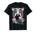 Skeleton Pregnancy Twins X Ray Pregnant T-Shirt - Graphic Print Unisex - T-Shirt, Sweatshirt, Hoodie