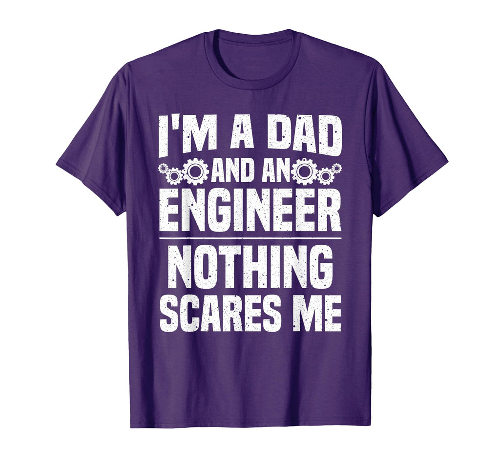 Funny Engineer Dad Art Father Day T-Shirt - Novelty Apparel for Adults - T-Shirt, Sweatshirt, Hoodie