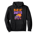 Monster Truck Dad Fathers Day Hoodie - Custom Art Print Unisex - T-Shirt, Sweatshirt, Hoodie