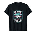 My Heart Is That Field Soccer Mom T-Shirt - Novelty Apparel Unisex - T-Shirt, Sweatshirt, Hoodie