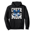 Cheer Mom Mother Bow Cheerleader Game Hoodie - Casual Everyday Wear Unisex - T-Shirt, Sweatshirt, Hoodie