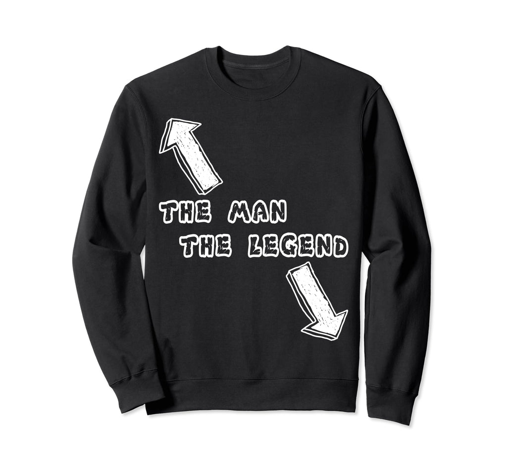 Legend Funny Dad Sweatshirt - Minimalist Print Men Women - T-Shirt, Sweatshirt, Hoodie