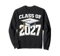 Senior Graduation School Class 2027 Sweatshirt - Graphic Print for Adults - T-Shirt, Sweatshirt, Hoodie