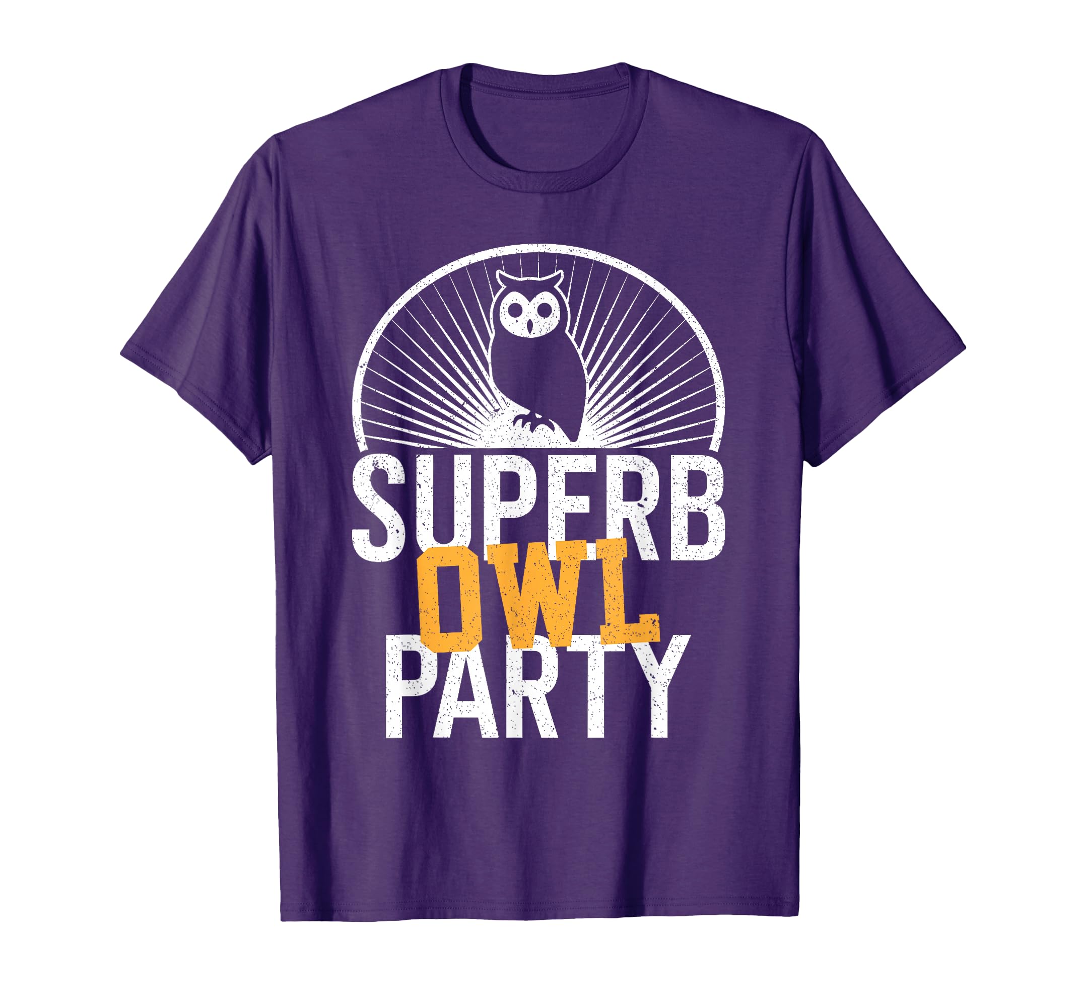 Superb Owl Party Dad Joke Pun Funny Owl T-Shirt - Unique Graphic Unisex - T-Shirt, Sweatshirt, Hoodie