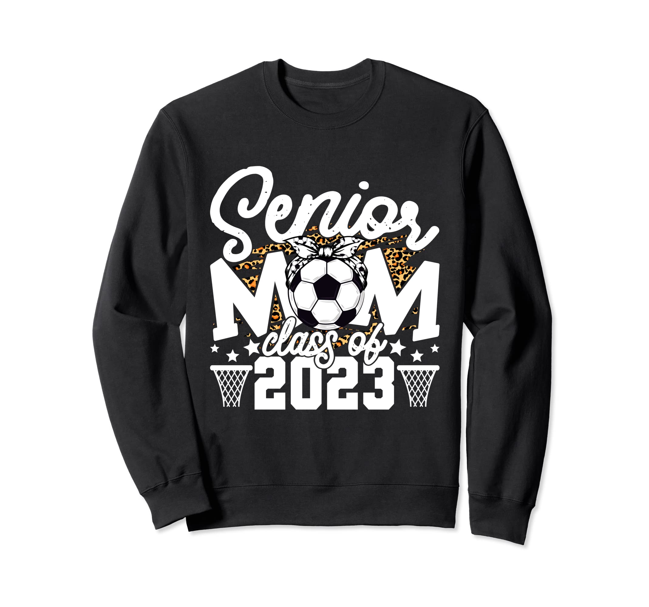 Leopard Senior Mom Class 2023 Sweatshirt - Aesthetic Graphic Men Women - T-Shirt, Sweatshirt, Hoodie