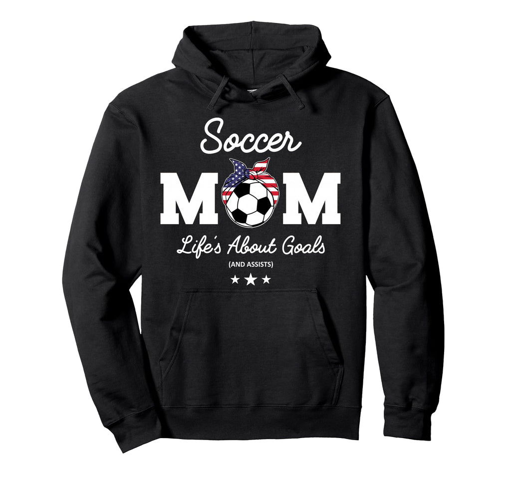 Lifes About Goals Womens Stuff Hoodie - Fun Novelty Design for Adults - T-Shirt, Sweatshirt, Hoodie