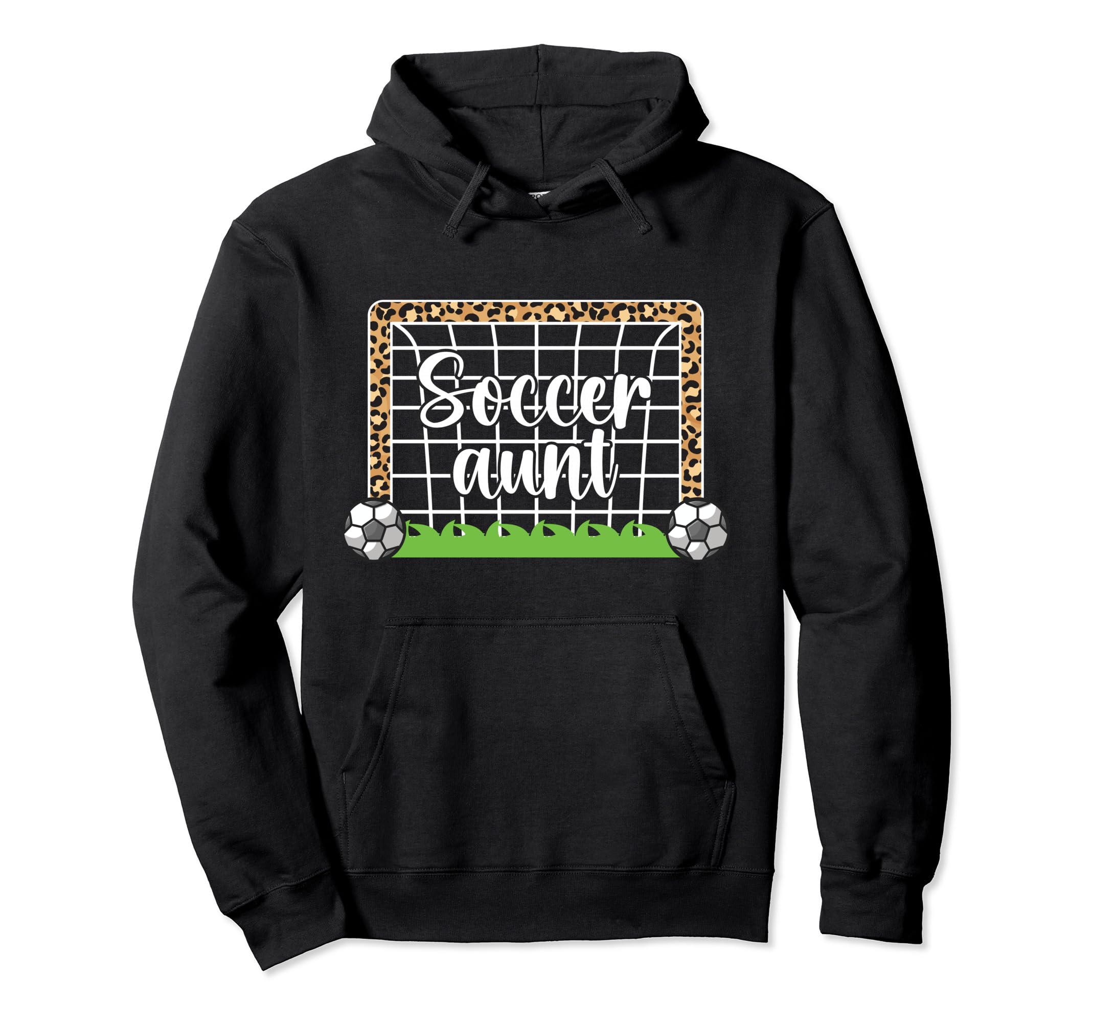 Soccer Aunt Proud Auntie Soccer Player Hoodie - Unique Graphic for Adults - T-Shirt, Sweatshirt, Hoodie