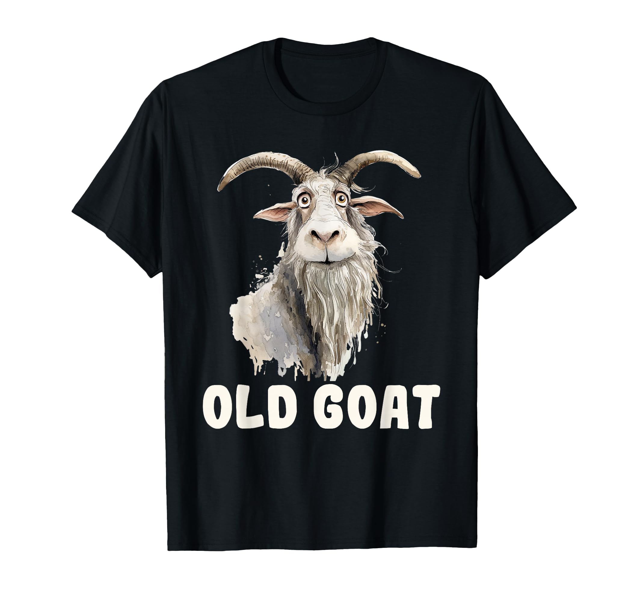 Grandpa Old Goat Retiree Goat T-Shirt - Aesthetic Graphic for Adults - T-Shirt, Sweatshirt, Hoodie