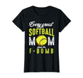 Every Great Softball Mom Drops F Bomb T-Shirt - Trendy Graphic Unisex - T-Shirt, Sweatshirt, Hoodie