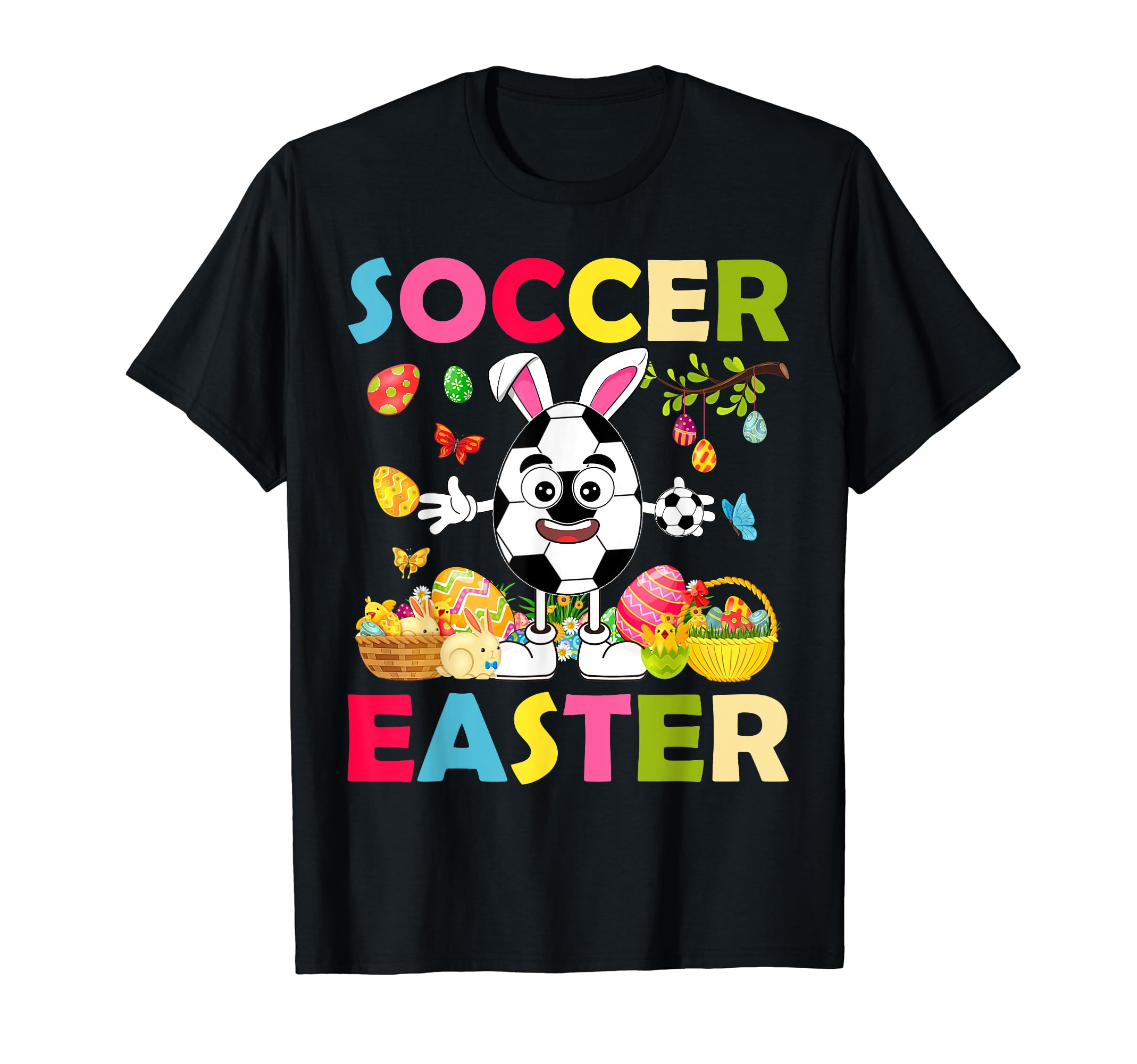 Funny Soccer Easter Egg As Soccer Ball T-Shirt - Novelty Apparel Unisex - T-Shirt, Sweatshirt, Hoodie