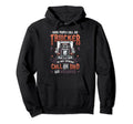 Trucker Husband Truck Driver Dad Hoodie - Casual Everyday Wear for Adults - T-Shirt, Sweatshirt, Hoodie