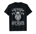 Viking Im Norse I Fear Odin Wife Funny T-Shirt - Trendy Graphic Unisex - T-Shirt, Sweatshirt, Hoodie