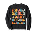 Groovy Proud Bonus Dad 2025 Sweatshirt - Aesthetic Graphic Men Women - T-Shirt, Sweatshirt, Hoodie
