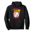 Baseball Mom Softball Busy Raising Hoodie - Fun Novelty Design Men Women - T-Shirt, Sweatshirt, Hoodie